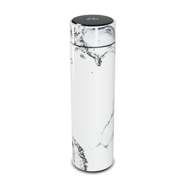 Garrafa Térmica Touch - Branca com Display