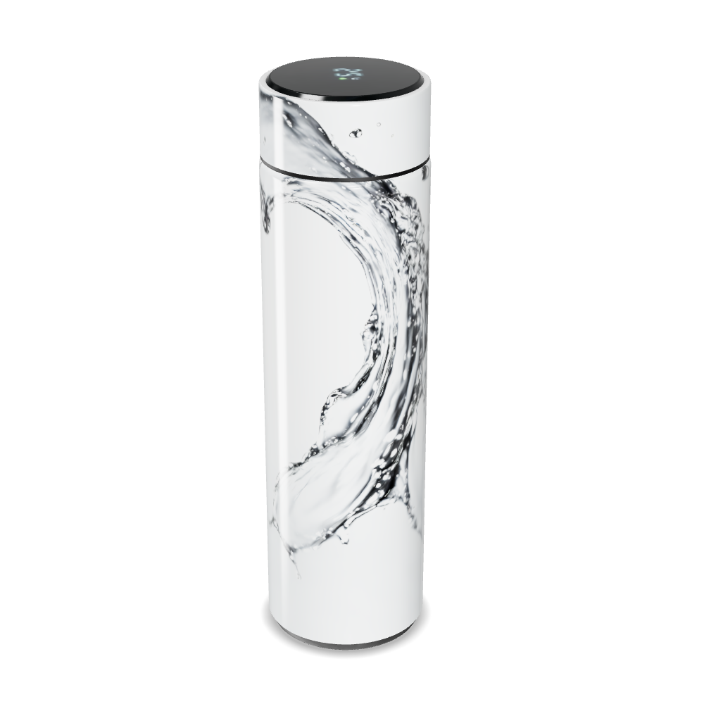 Garrafa Térmica Touch - Branca com Display