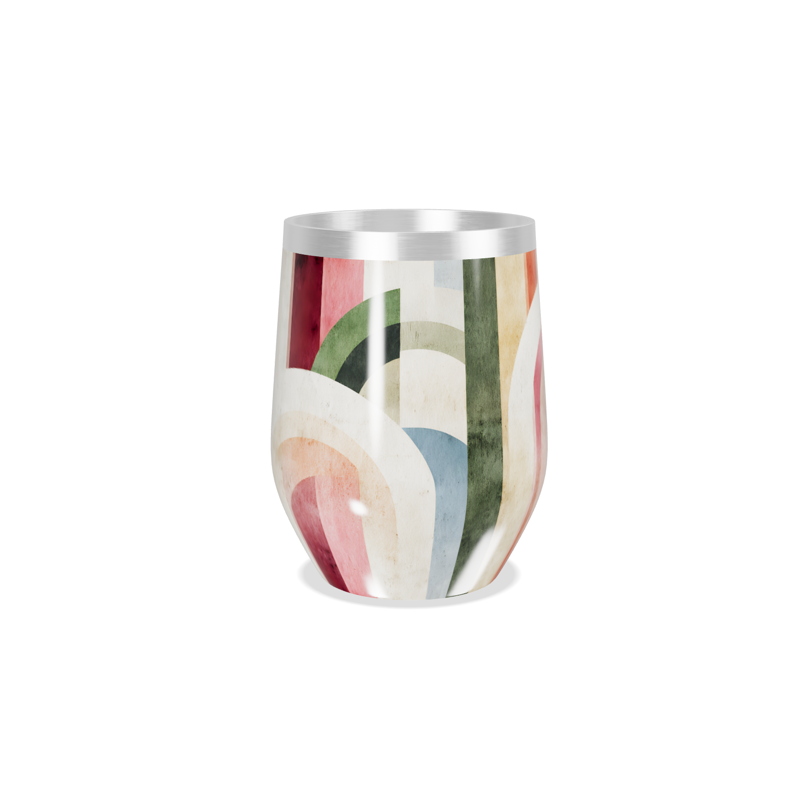 Copo Térmico Slim - Estampa Colorida