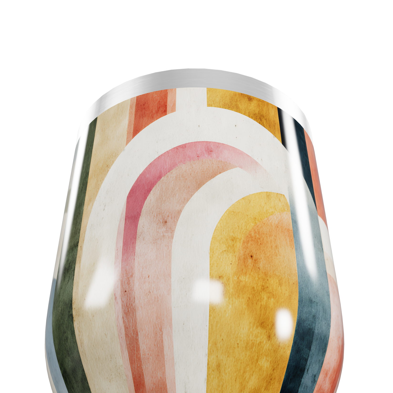 Copo Térmico Slim - Estampa Colorida