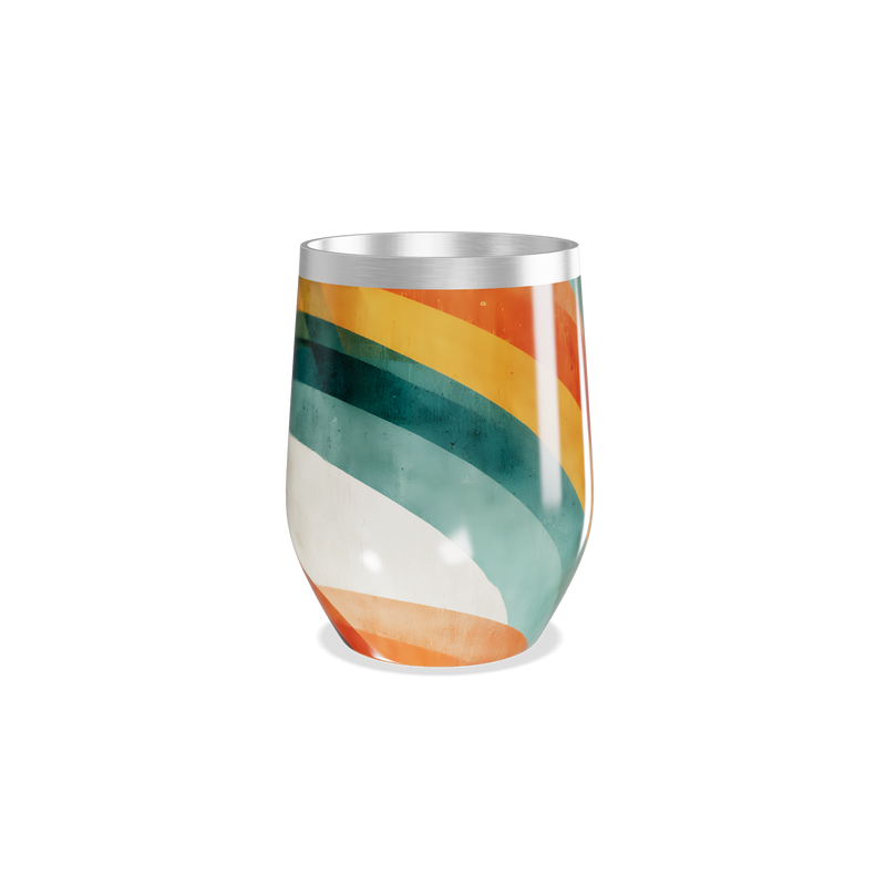 Copo Térmico Slim - Arco-Íris Inox