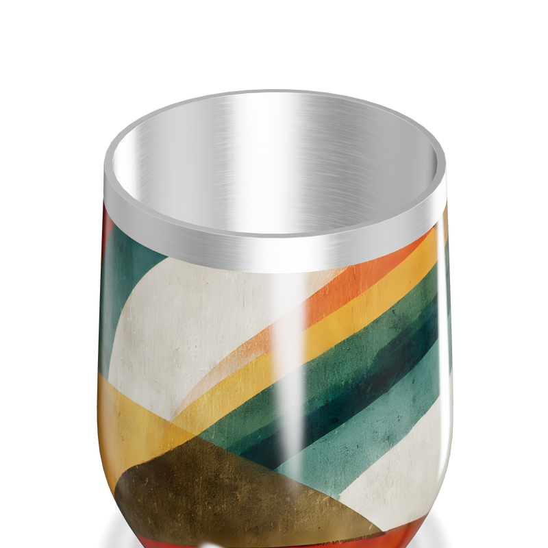 Copo Térmico Slim - Arco-Íris Inox