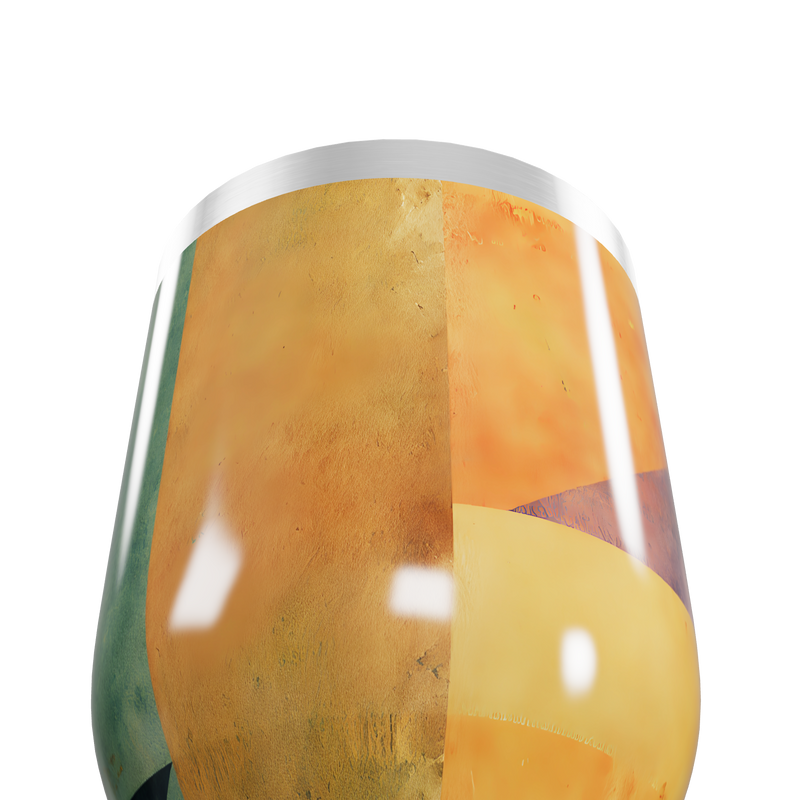 Copo Térmico Slim - Estampa Abstrata Colorida