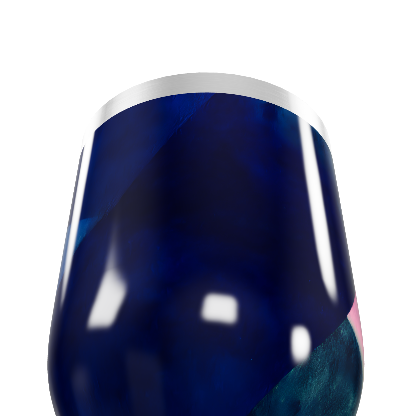 Copo Térmico Slim - Azul Metálico Inox