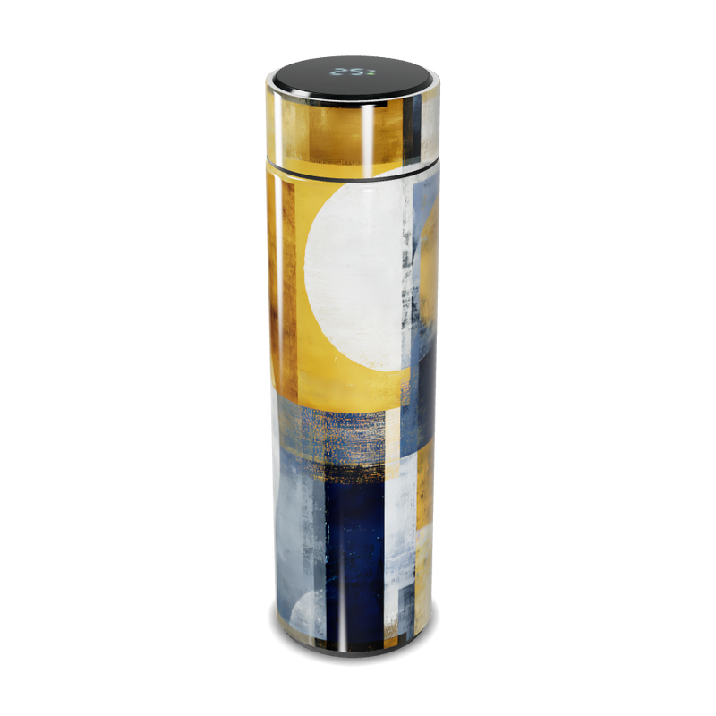 Garrafa Térmica Touch - Com Estampa Geométrica