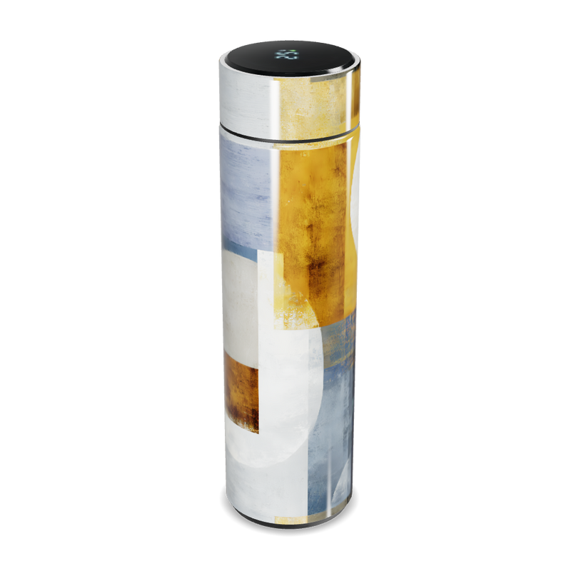 Garrafa Térmica Touch - Com Estampa Geométrica