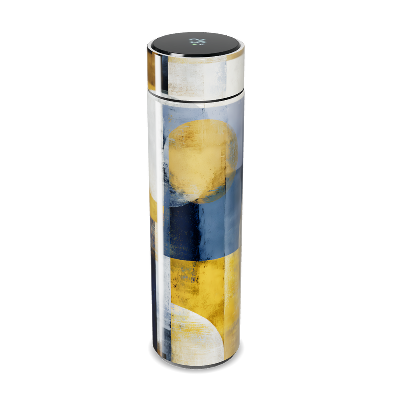 Garrafa Térmica Touch - Com Estampa Geométrica