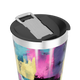 Copo Térmico - Estampa Abstrata Colorida