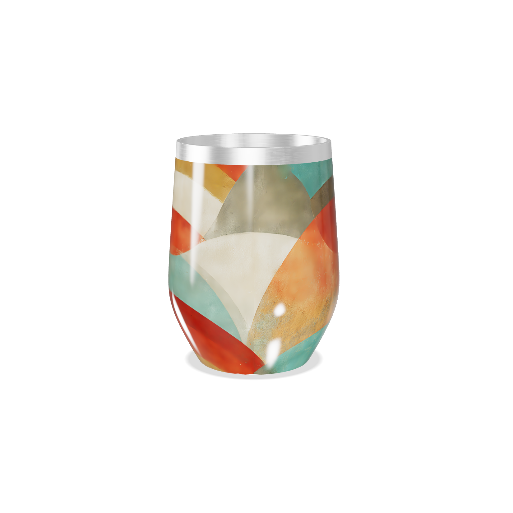 Copo Térmico Slim - Estampado Multicolorido