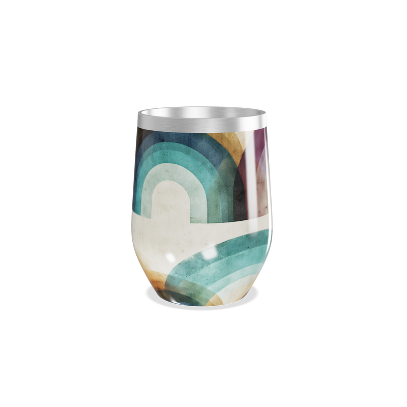 Copo Térmico Slim - Estampa Arco-Íris