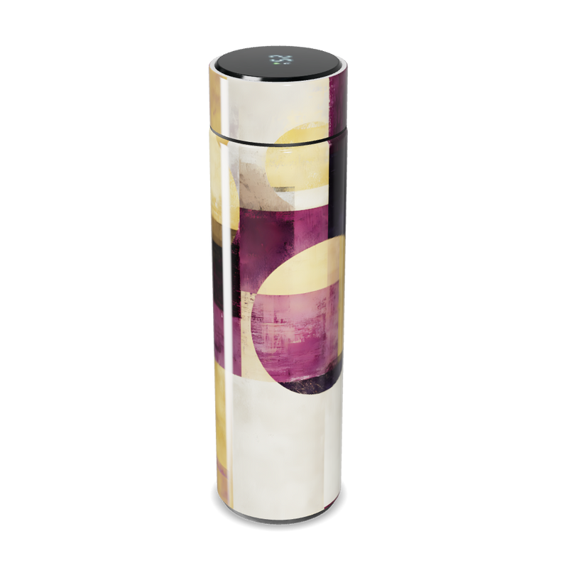 Garrafa Térmica Touch Estampa Abstrata Colorida