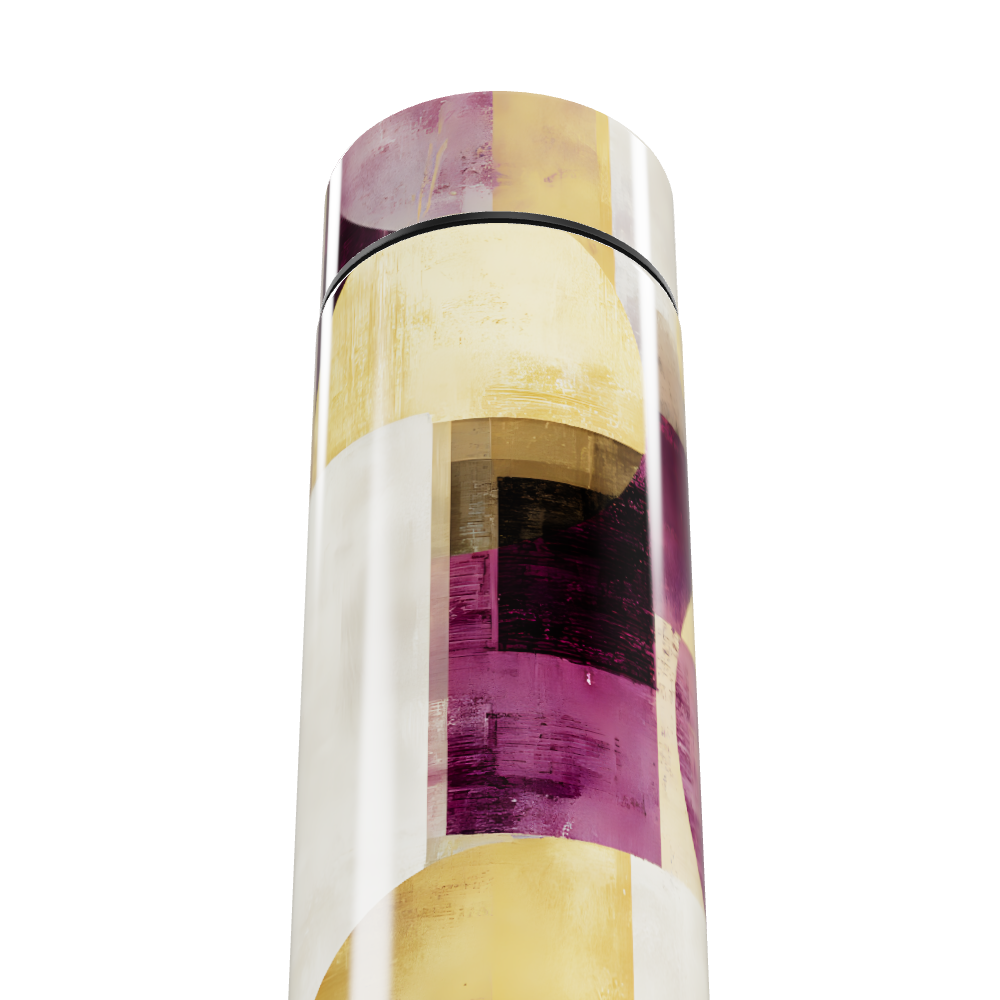 Garrafa Térmica Touch Estampa Abstrata Colorida