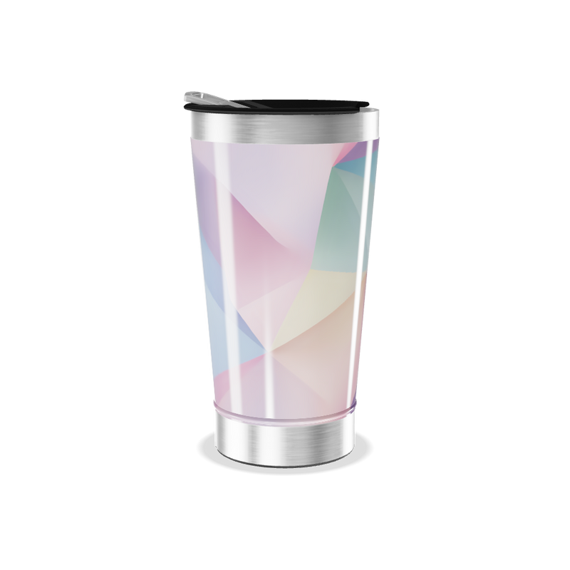 Copo Térmico - Geométrico Multicolorido