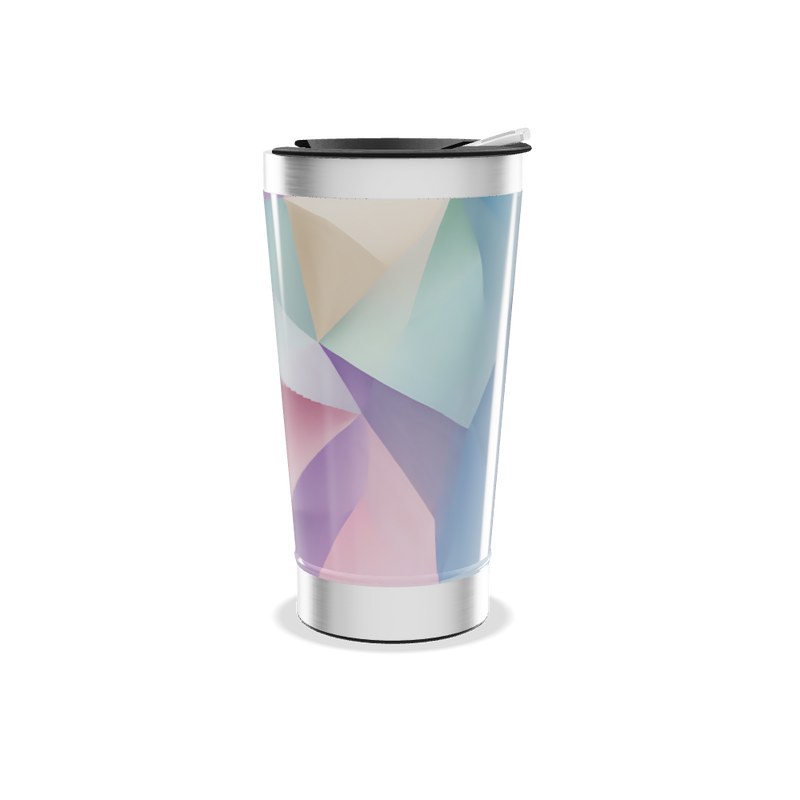 Copo Térmico - Geométrico Multicolorido