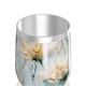 Copo Térmico Slim - Flores Coloridas Aço Inox