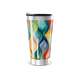 Copo Térmico - Estampa Colorida Abstrata