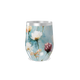 Copo Térmico Slim - Floral Azul