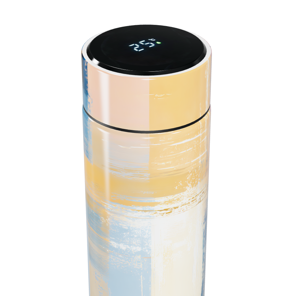 Garrafa Térmica Touch - Colorida com Display Digital