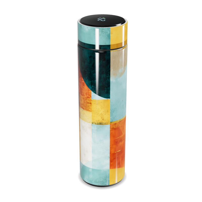 Garrafa Térmica Touch - Design Colorido Aço