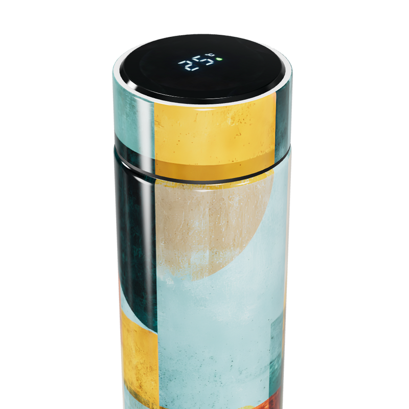 Garrafa Térmica Touch - Design Colorido Aço