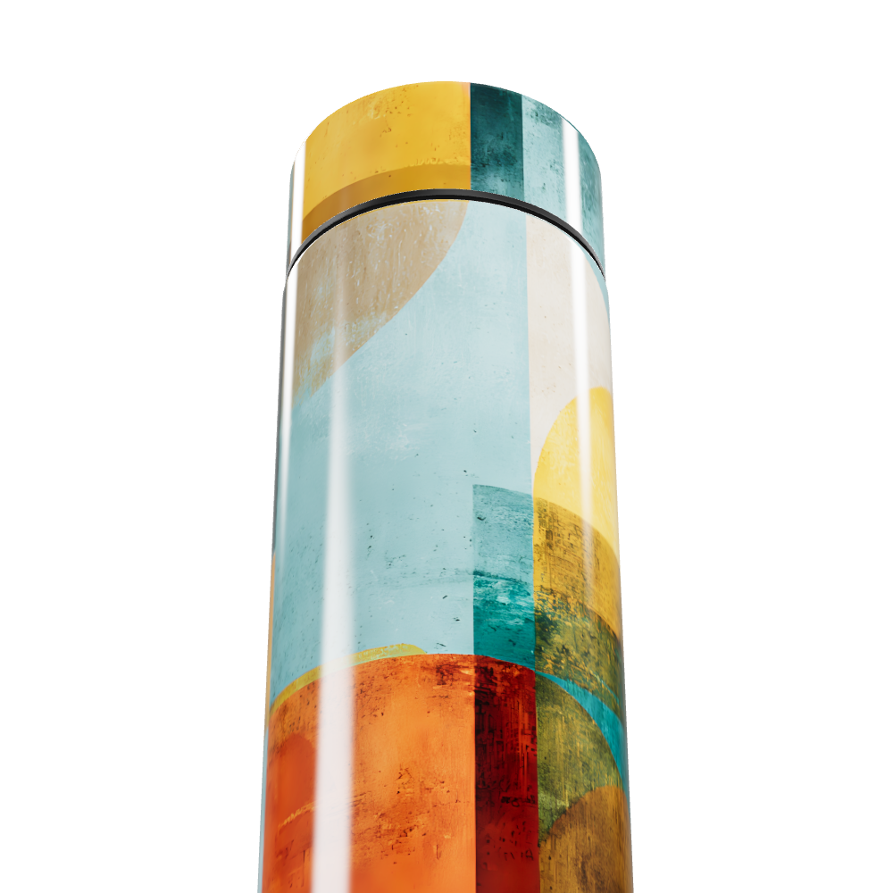 Garrafa Térmica Touch - Design Colorido Aço