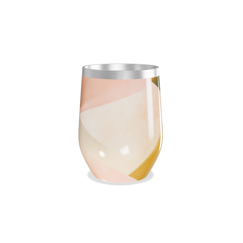 Copo Térmico Slim - Geométrico Colorido Inox