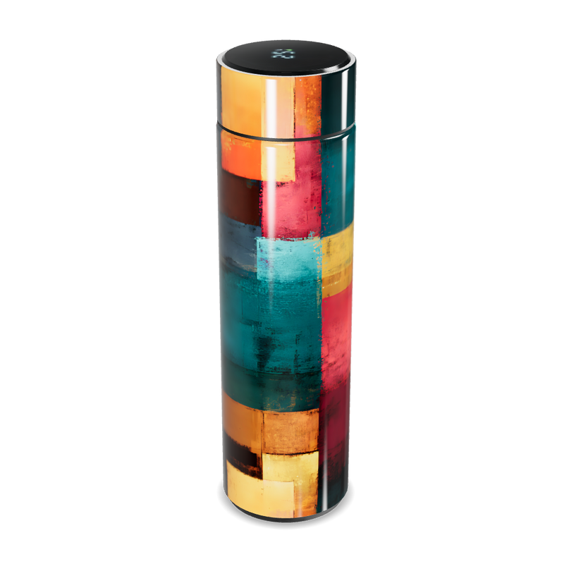 Garrafa Térmica Touch - Estampa Colorida Digital