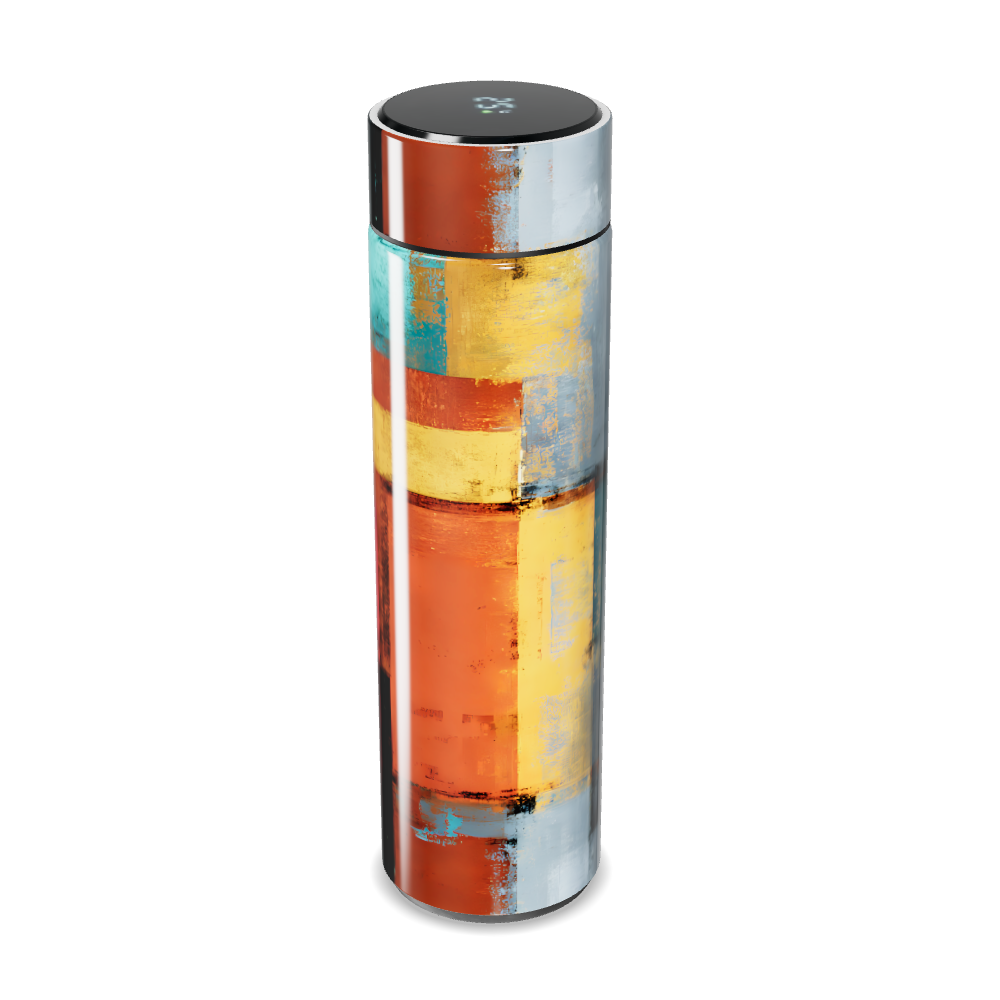 Garrafa Térmica Touch - Estampa Colorida Digital