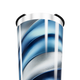 Copo Térmico - Espiral Azul e Prata