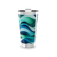 Copo Térmico - Ondas Azuis Metalizado