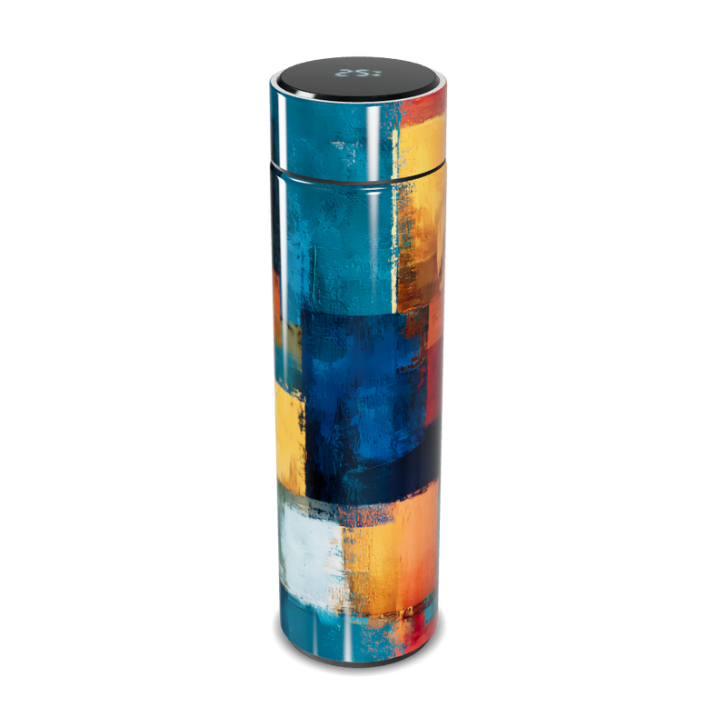 Garrafa Térmica Touch - Estampa Colorida