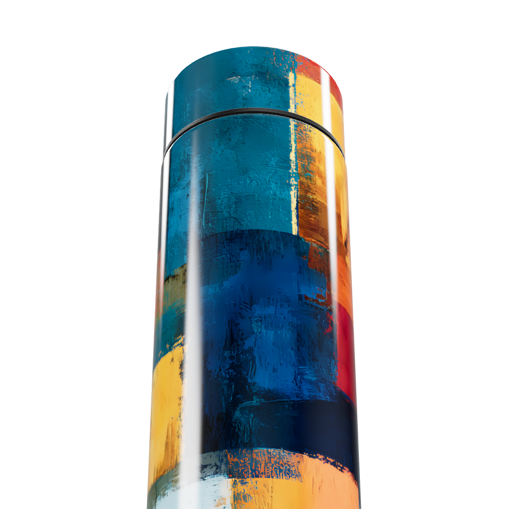 Garrafa Térmica Touch - Estampa Colorida