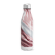 Garrafa Inox - Rosa Marmorizada 500ml