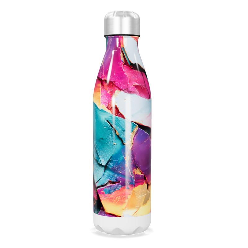 Garrafa Inox - Colorida Abstrata 750ml