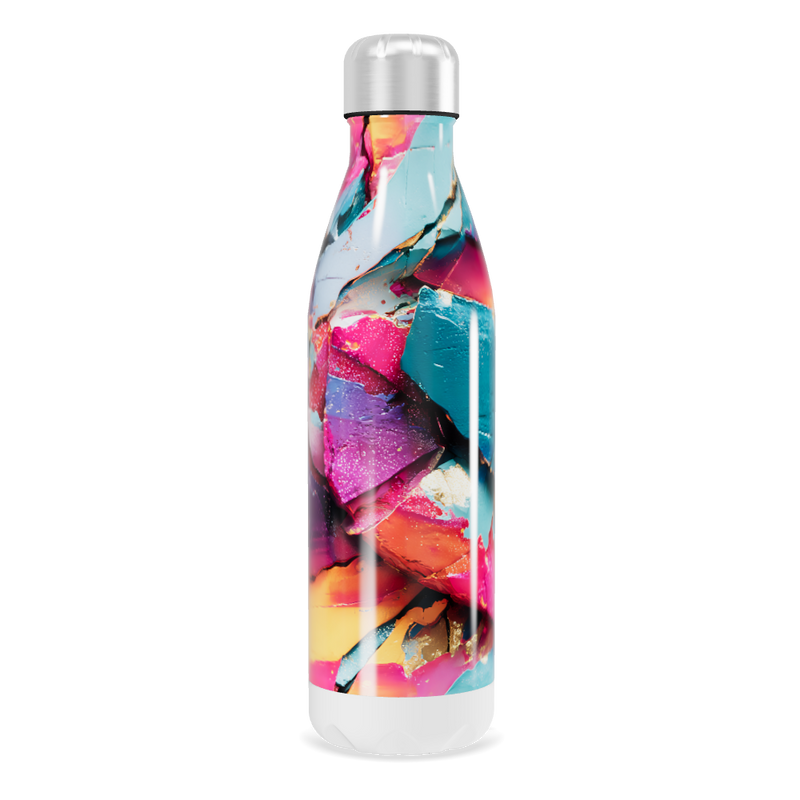 Garrafa Inox - Colorida Abstrata 750ml