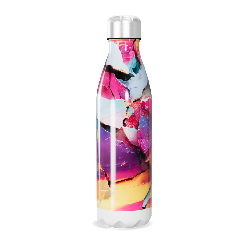 Garrafa Inox - Colorida Abstrata 750ml