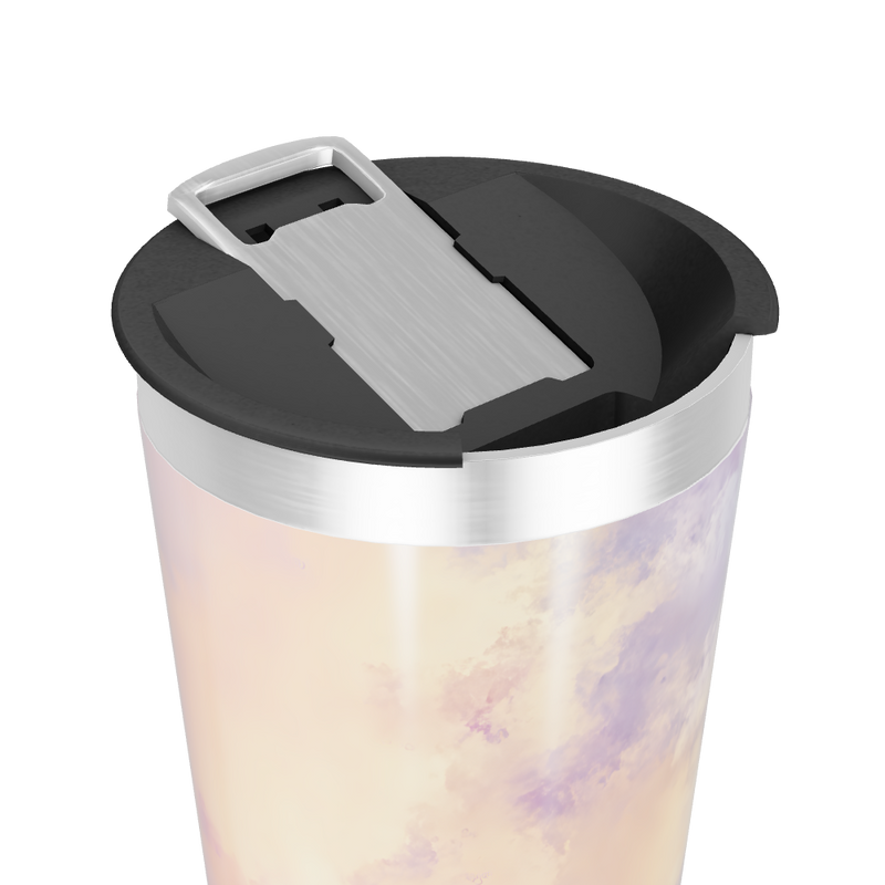 Copo Térmico - Estampa Nuvens Pastel