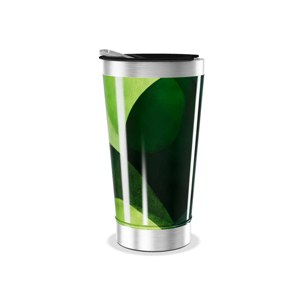 Copo Térmico - Verde Inox
