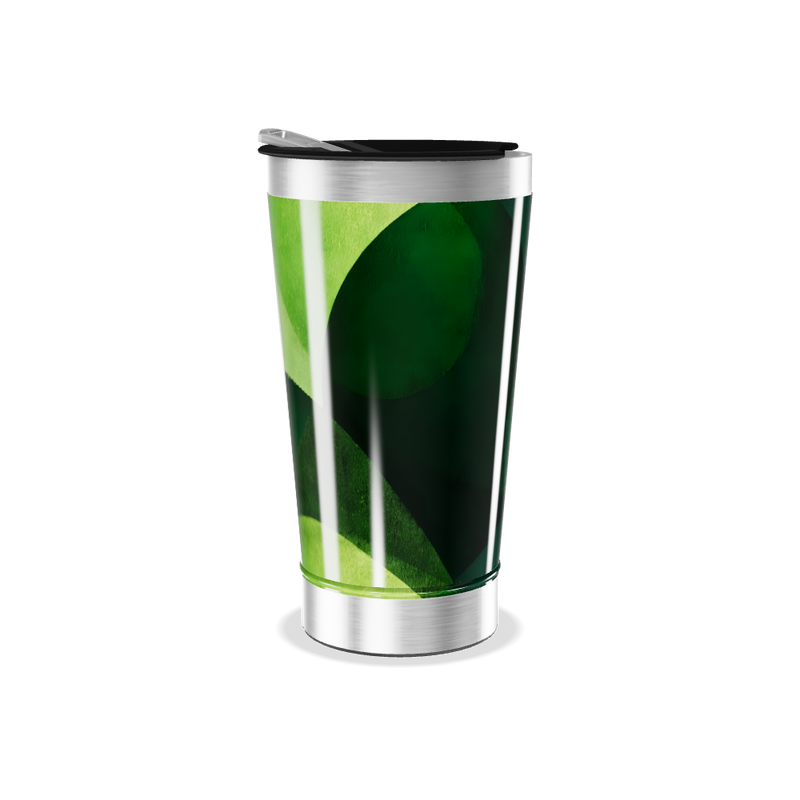 Copo Térmico - Verde Inox