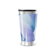 Copo Térmico - Azul com Estampa Geométrica