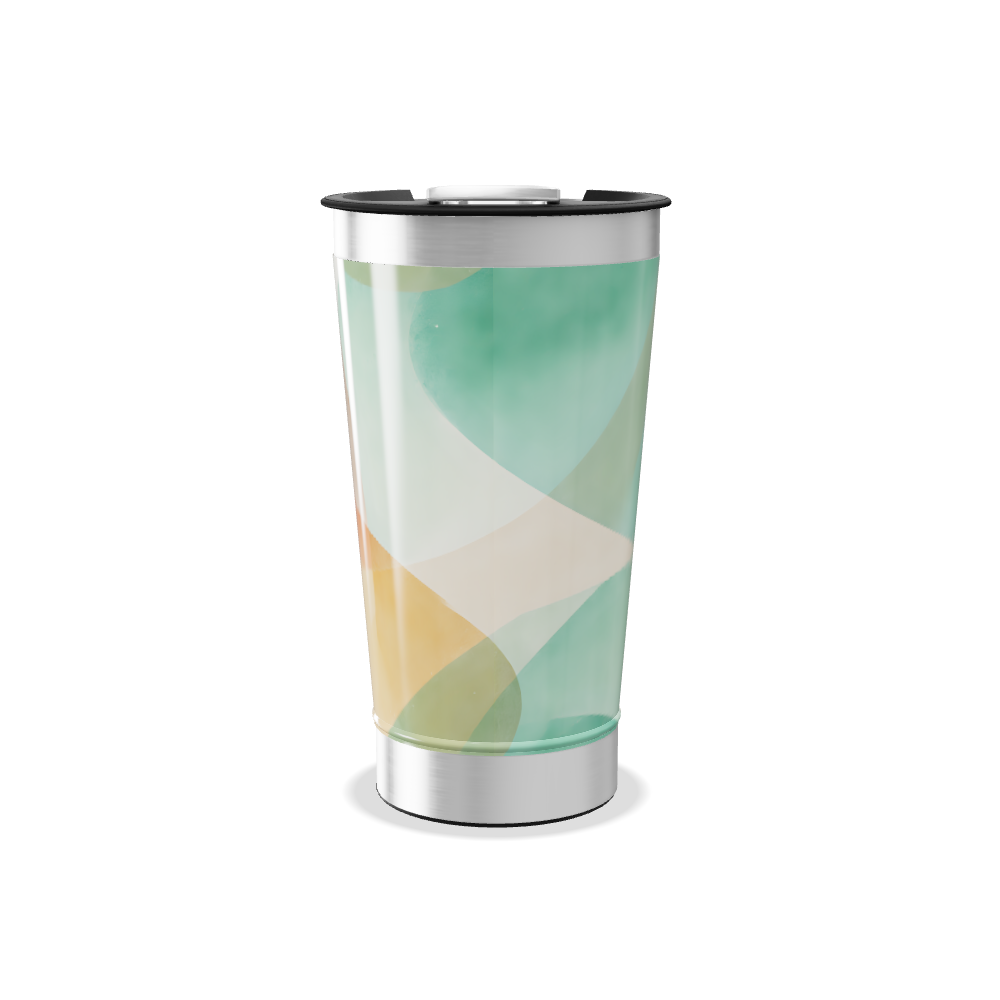 Copo Térmico - Estampa Multicolorida