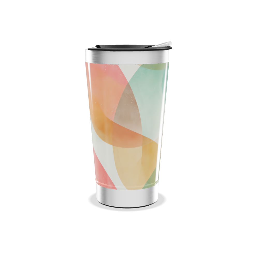 Copo Térmico - Estampa Multicolorida