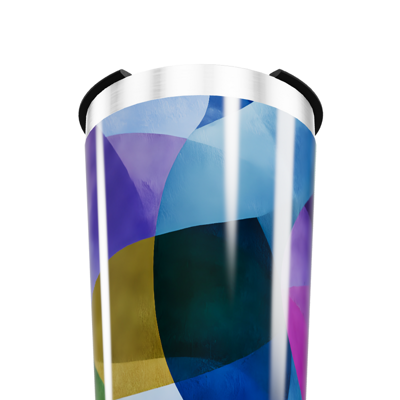 Copo Térmico - Estampado colorido aço inox