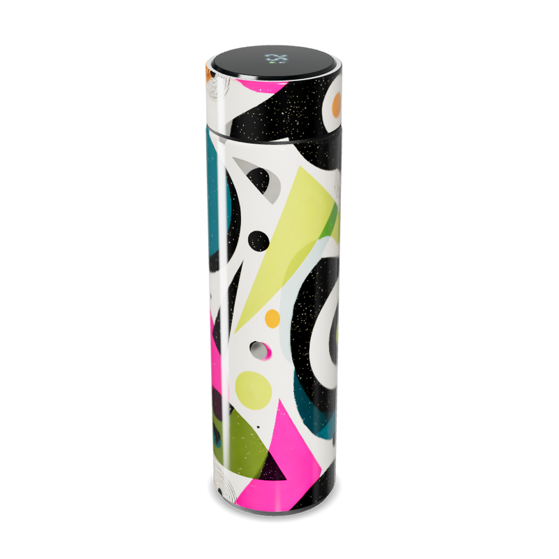 Garrafa Térmica Touch - Estampa Colorida Moderna