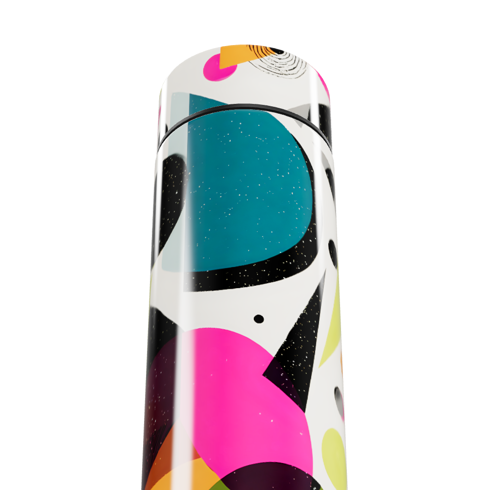 Garrafa Térmica Touch - Estampa Colorida Moderna