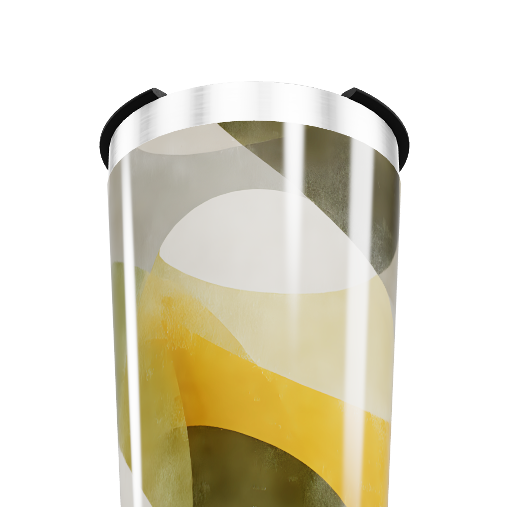 Copo Térmico - Estampa Abstrata Colorida