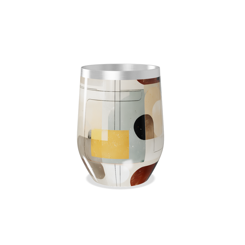 Copo Térmico Slim - Geométrico Colorido