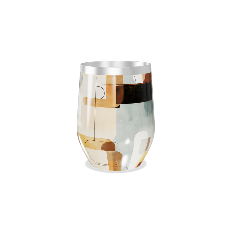 Copo Térmico Slim - Geométrico Colorido