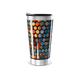 Copo Térmico - Estampa Colorida Circular