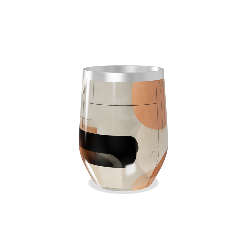 Copo Térmico Slim - Abstrato Colorido Inox